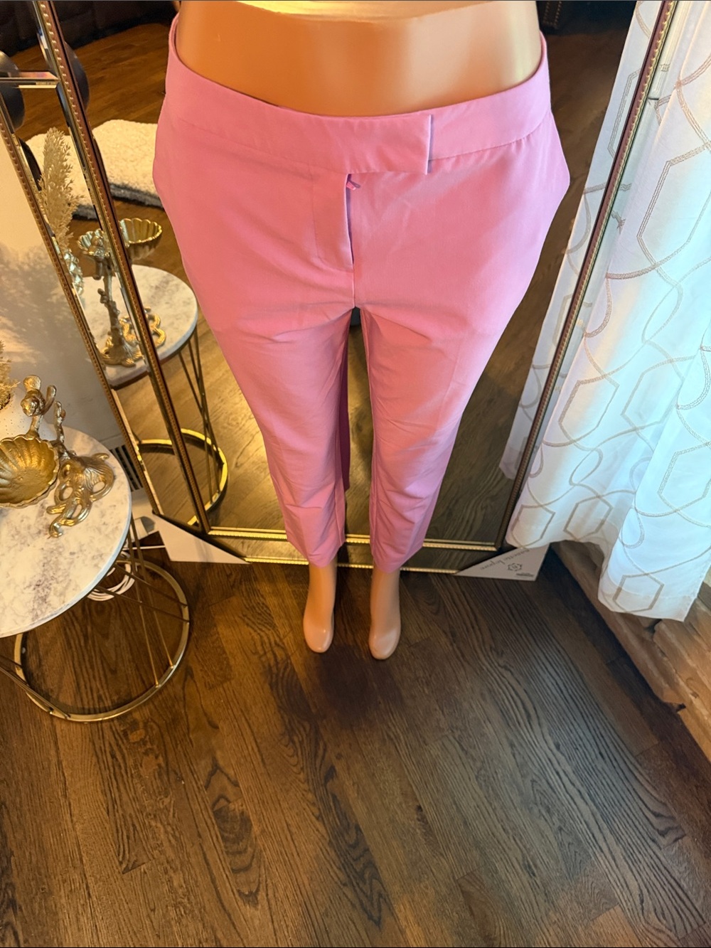 Worthington Pink Cropped Dress Pants